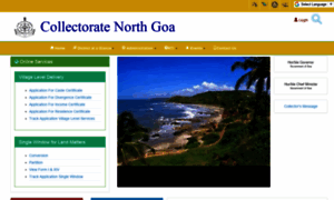 Northgoa.nic.in thumbnail