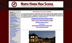 Northhavenhigh.ct.nhh.schoolinsites.com thumbnail