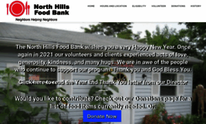 Northhillsfoodbank.org thumbnail