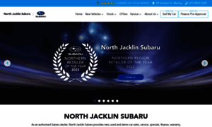 Northjacklinsubaru.com.au thumbnail