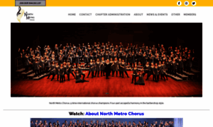 Northmetrochorus.com thumbnail