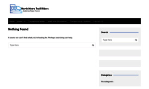 Northmetrotrailriders.com thumbnail