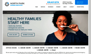 Northparkmoderndentistry.com thumbnail