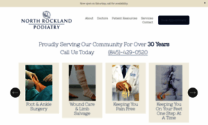 Northrocklandpodiatry.com thumbnail