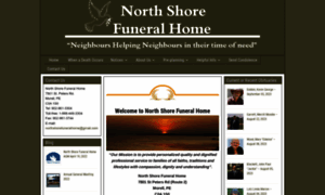 Northshorefuneralhome.ca thumbnail