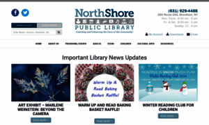 Northshorepubliclibrary.org thumbnail