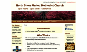 Northshoreumc.org thumbnail