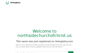 Northsidechurchofchrist.us thumbnail