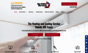 Northstarheatingairconditioning.com thumbnail