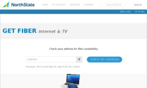 Northstatefiber.com thumbnail