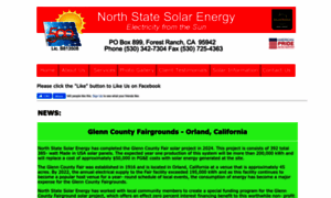 Northstatesolarenergy.com thumbnail