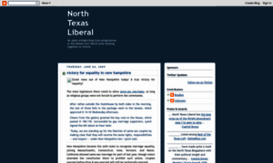 Northtexasliberal.blogspot.com thumbnail