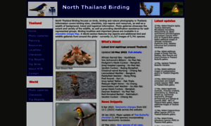 Norththailandbirding.com thumbnail