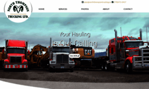 Norththompsontrucking.ca thumbnail