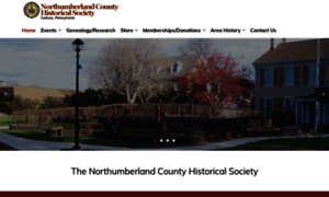 Northumberlandcountyhistoricalsociety.org thumbnail