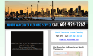 Northvancouverhousecleaning.com thumbnail