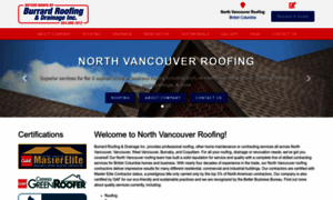 Northvancouverroofing.ca thumbnail