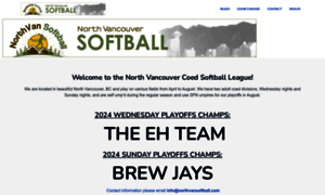 Northvansoftball.com thumbnail