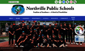 Northvilleschools.org thumbnail