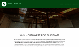 Northwestecoblasting.com thumbnail