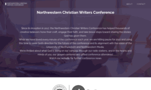 Northwesternchristianwritersconference.com thumbnail