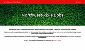 Northwestpixie-bobs.com thumbnail