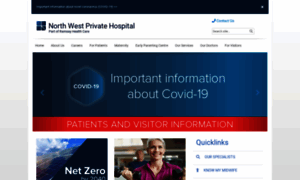 Northwestprivatehospital.com.au thumbnail