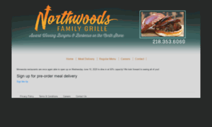 Northwoodsfamilygrille.com thumbnail