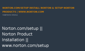 Nortonsetupcom.org thumbnail