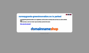 Norwaygrants-greeninnovation.no thumbnail