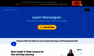 Norwegianclass101.com thumbnail