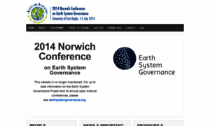 Norwich2014.earthsystemgovernance.org thumbnail