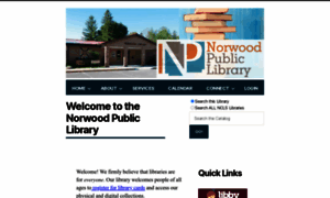 Norwoodnylibrary.org thumbnail