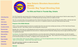 Nosa-newontarioshooters.org thumbnail