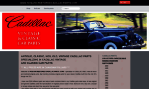 Nosandrestoredcadillacparts.com thumbnail