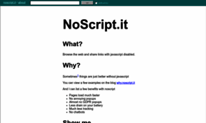 Noscript.it thumbnail