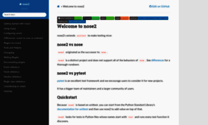 Nose2.readthedocs.org thumbnail