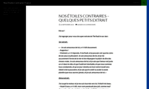 Nosetoilecontrairesfrance.wordpress.com thumbnail