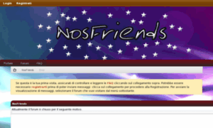 Nosfriends.altervista.org thumbnail