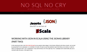 Nosqlnocry.wordpress.com thumbnail