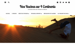 Nosracinesur4continents.com thumbnail