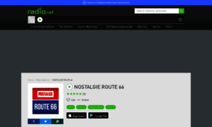 Nostalgieroute66.radio.net thumbnail