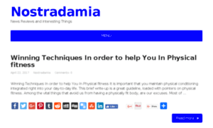 Nostradamia.com thumbnail