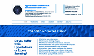 Nosweatclinic.ca thumbnail