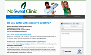 Nosweatclinic.com.au thumbnail