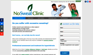 Nosweatclinic.com thumbnail