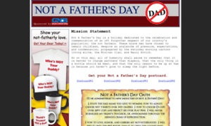 Notafathersday.com thumbnail