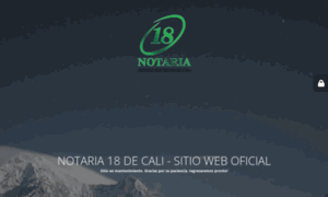 Notaria18cali.com thumbnail