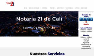 Notaria21cali.com thumbnail