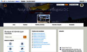 Notaria24bogota.com.co thumbnail